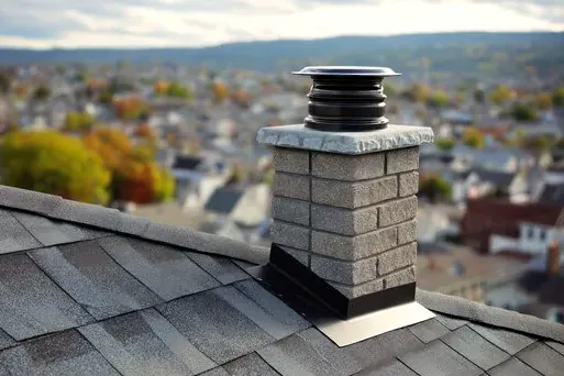 New chase top and cap on a chimney in Mountain View
